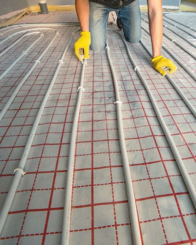 Montaj instalatie pardoseala cu agent termic Craiova